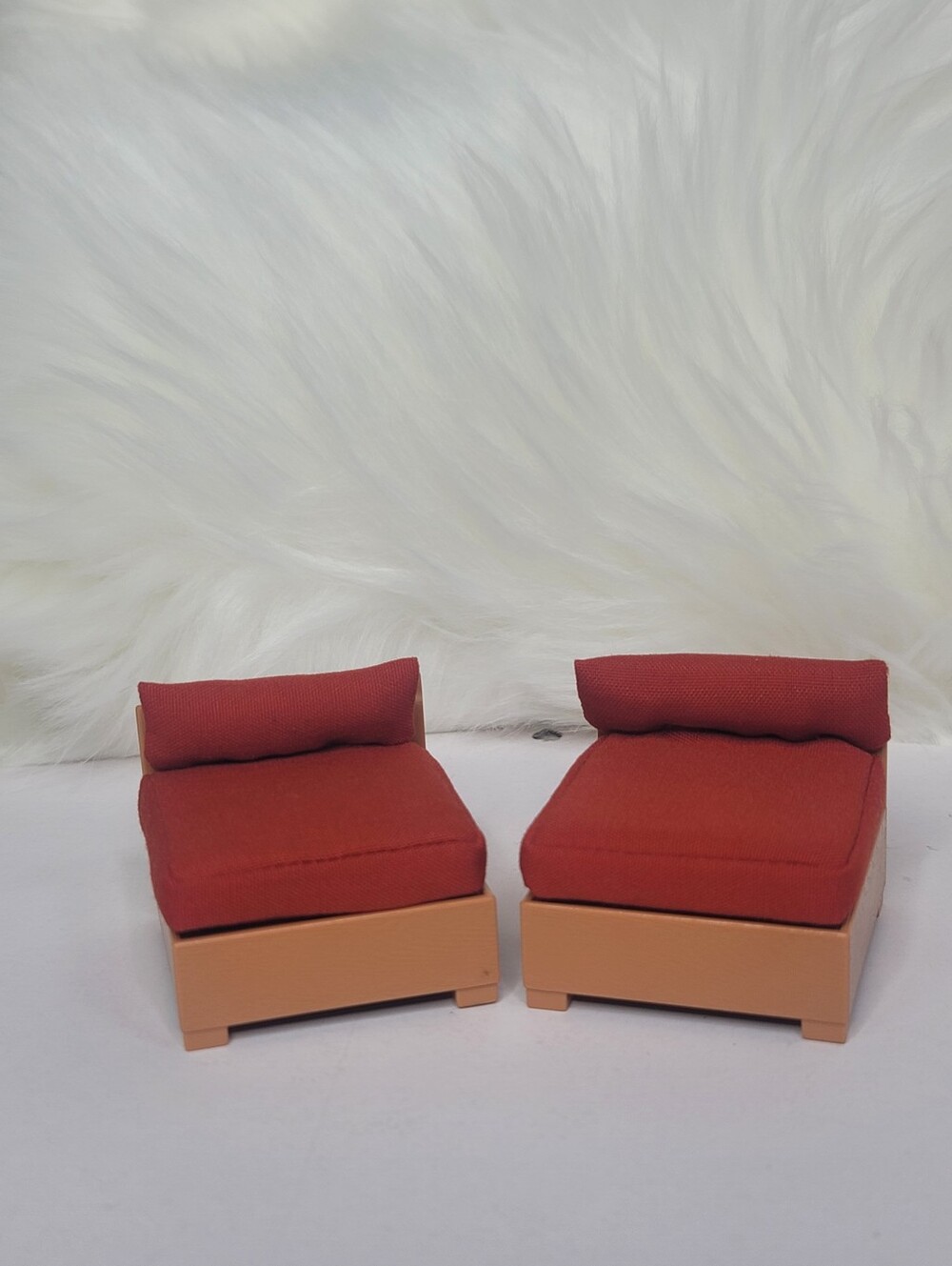 Vintage Tomy Cushioned Chairs Set Of 2